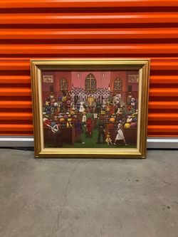 Vintage Melvin King Lithograph
