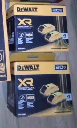 Dewalt XR Batteries