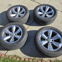 Ram 2021 rims and tires 275/55R20