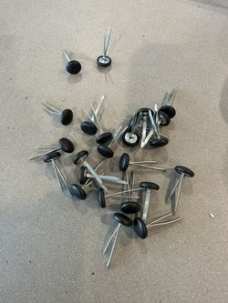 Upholstery Button Black