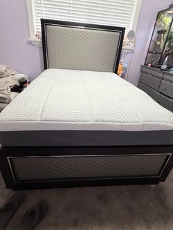 Full Bed Frame and mattress