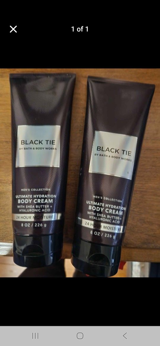 Mens Black Tie Lotion