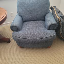 Big Blue Soft Comfy Chair