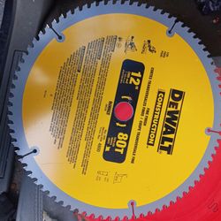 DeWalt 80T 12IN SW Blade 