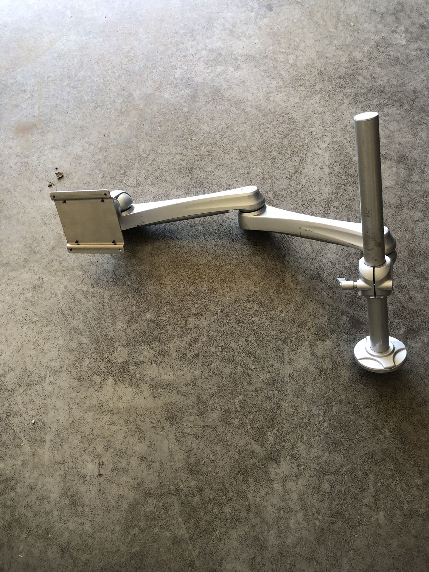 computer monitor desk clamp on stand