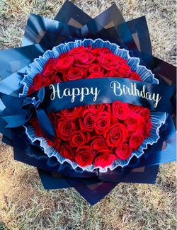 Happy Birthday roses bouquet!🌹🌹🌹