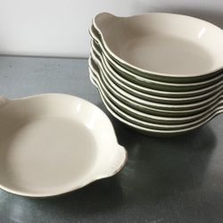 Hall Pottery - Hot Dip Bowls
