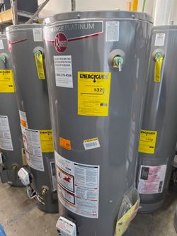 New Water Heater Rheem Performance Platinum 2026