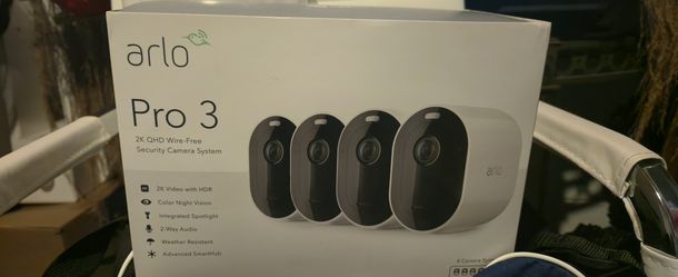 ARLO pro 3 2K QHD Wire Free Security System