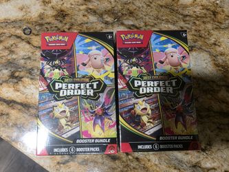 Pokemon Cards Perfect Order Booster Bundle 