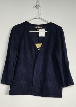 NWT Women's Navy Blue Jacket Size XL