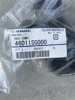 Subaru Engine Air Intake Hose (OEM)