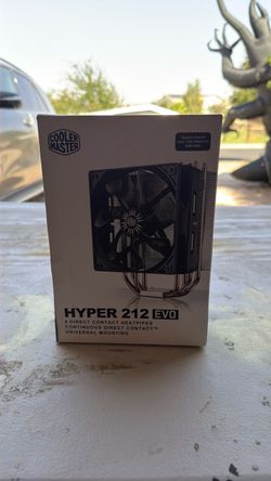 ⁠Cooler Master Hyper 212 EVO CPU Cooler - Brand New in Box (Intel / AMD AM4)⁠