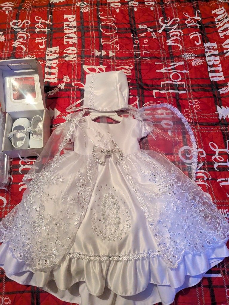 Baptism/Christening Baby Dress 