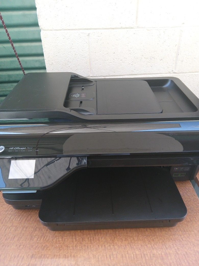 HP OfficeJet 7612 Wide Format All-in-Printer is a printer. New Ink Installed