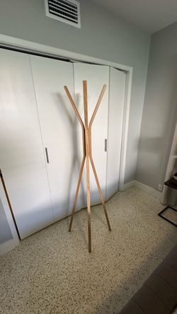 Wooden Coat Rack