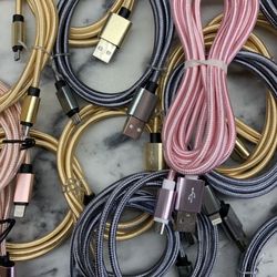 BRAND NEW IPHONE AND ANDROID CHARGERS $6obo