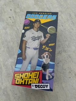 Shohei Ohtani Decoy Bobblehead NEW NEVER OPENED