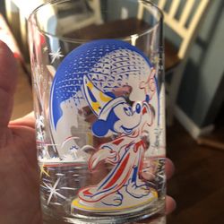 Collectible glass Disney’s Fantasia 25th anniversary
