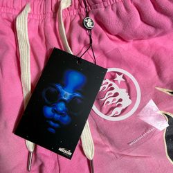 Pink Hellstar shorts