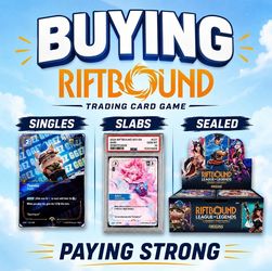 Buying Riftbound 70-100%!