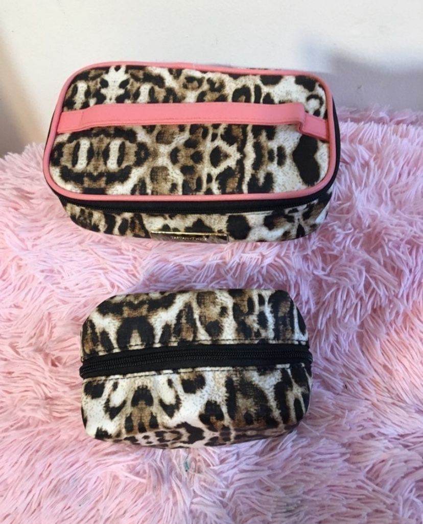 Tartan + Twine Animal Print Makeup Organizer Cosmetics 