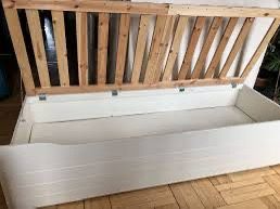 Twin Bed + Tv Stand + Shelf