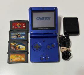 (Read) Gameboy advance sp 4 games