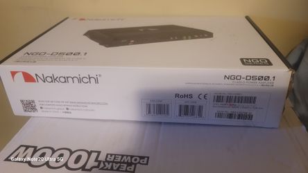 Nakamichi  500 Watts And 2 Kenwood Subwoofers 