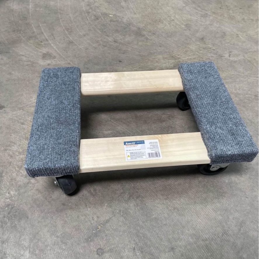 Anvil 800 lbs. Capacity 18 in. Wood Furniture Dolly