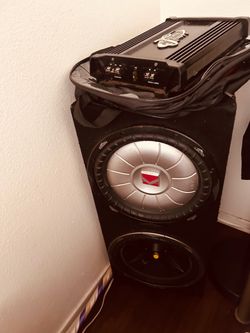 Bocina con amplificador