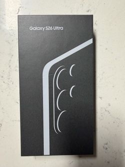 Samsung S26 Ultra Black, 256GB Unlocked