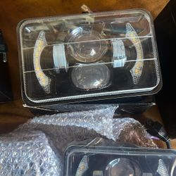 Headlights LED 4x6