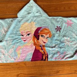 Disney Frozen Hooded Towel For Toddler