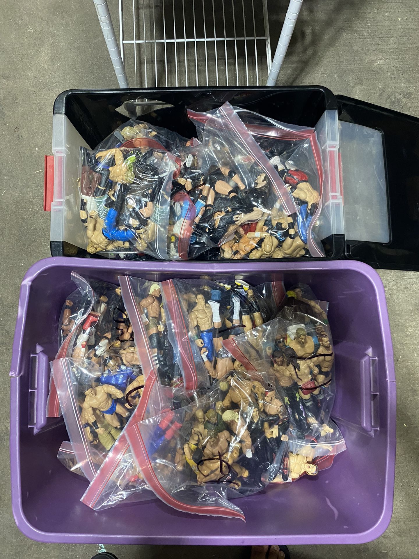Wwe Toy Wrestlers Lot