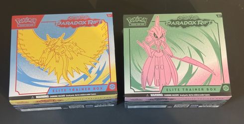 Paradox Rift Elite Trainer Box Pair