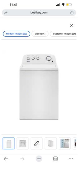 Amana washer