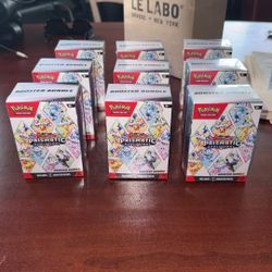 Pokémon Prismatic Evolution Booster Bundle