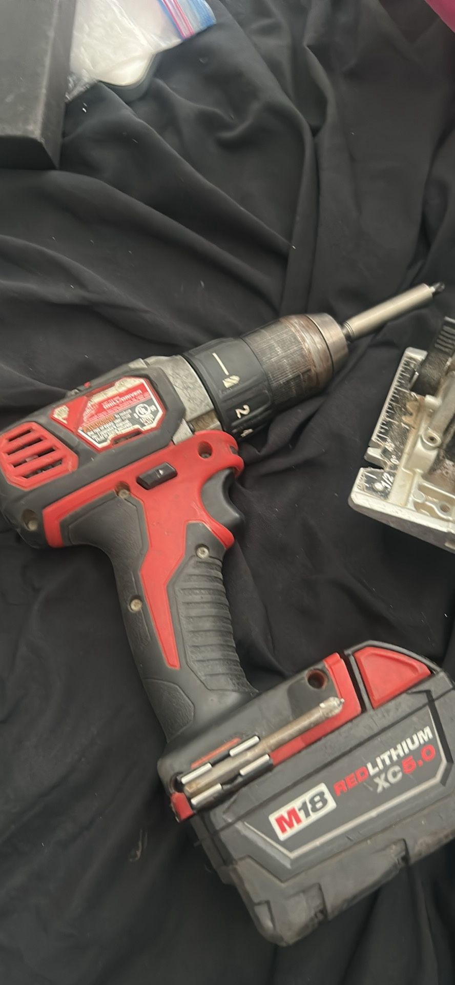 makita and Milwaukee a drill, and saw