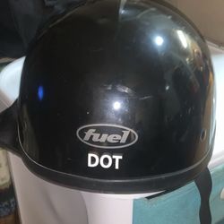 Fuel DOT-approved motorcycle half helmet.  