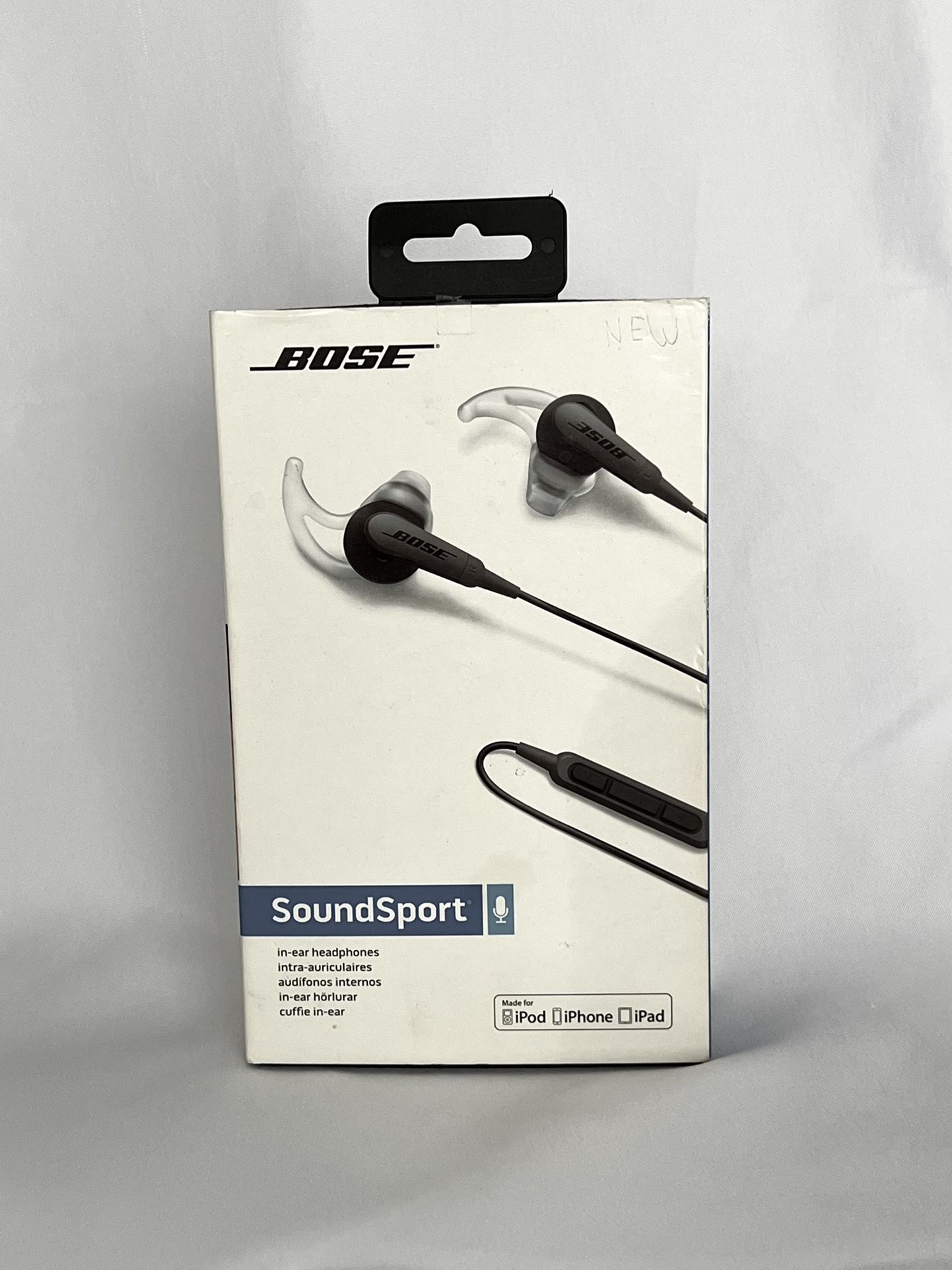 Bose SoundSport Wired In-Ear Headphones w/Microphone