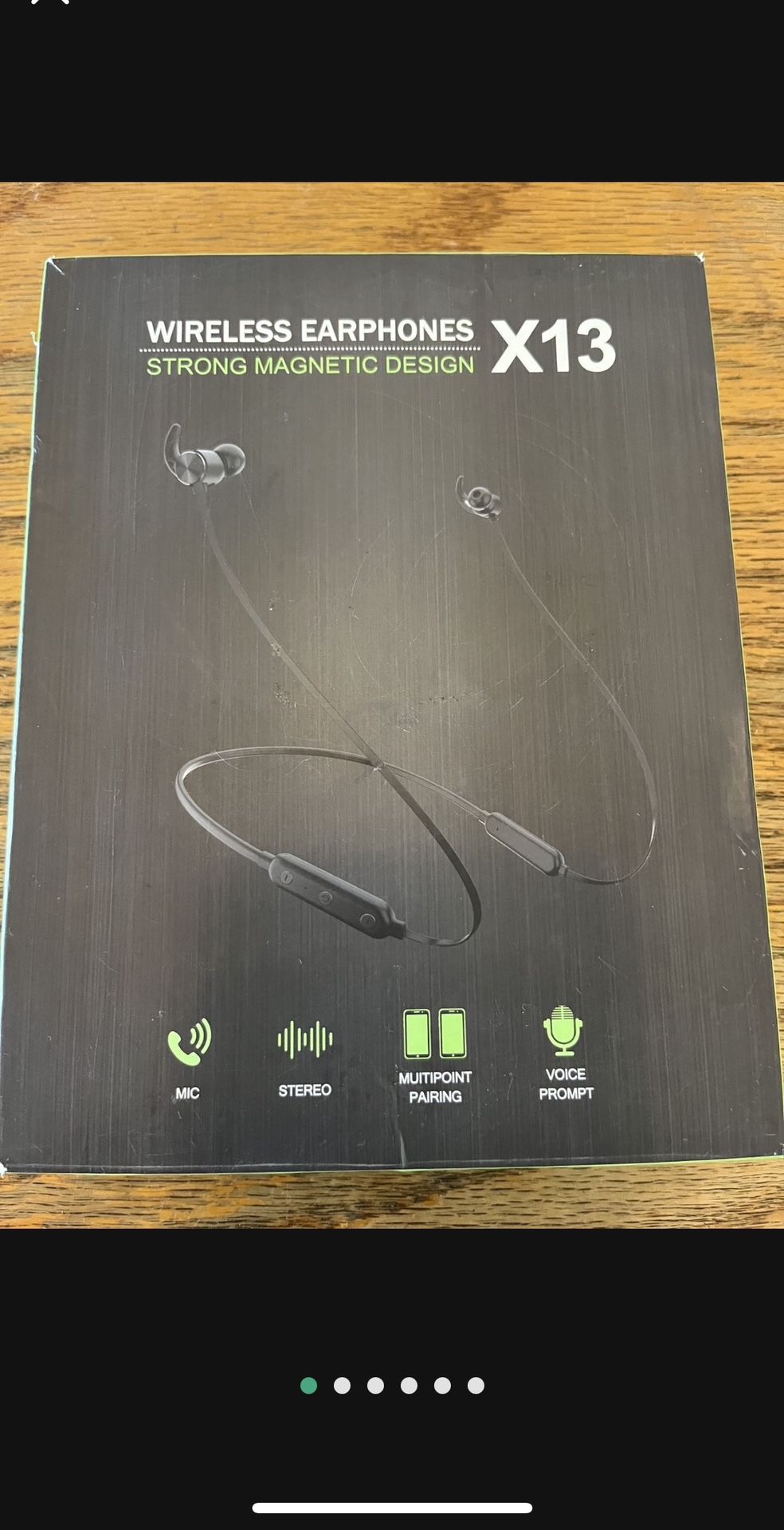 New Wireless Bluetooth Magnetic Earbuds X13 