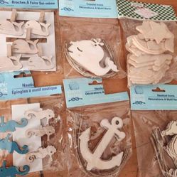 Set Wooden Crafts