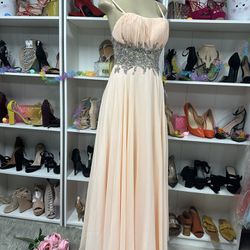 Beautiful Coral Blush Color Prom, Party, Dress 💝