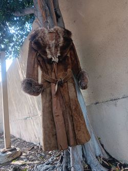 Western wear women s coat leather/fur