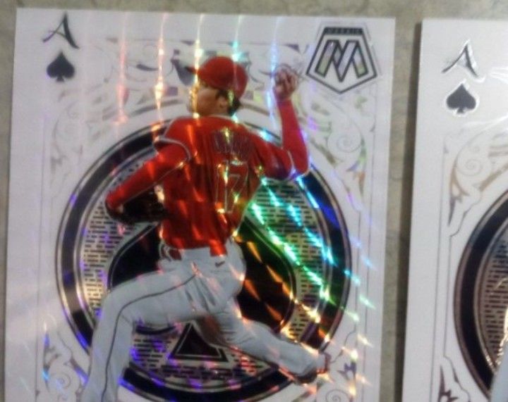 Shohei Ohtani 2022 Aces #A-2 Prizm ERROR CARD!!! M/NM! ONE OF A KIND!!!! ONLY 1 PRINTING EXISTS!