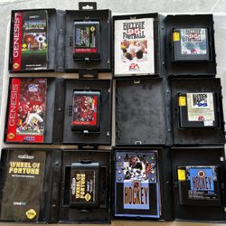 Lot Of 6 Sega Genesis Games 