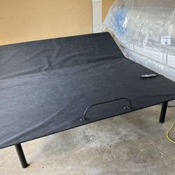 King Size Electric Bed Frame Control Remote Included 