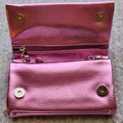 Womans  Pink Clutch 