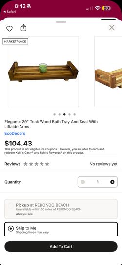 Bath Seat with Arms /Shower Bench 